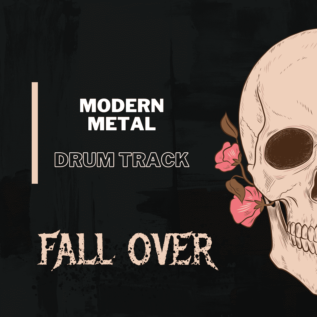 Fall Over Pounding Metal Drum Track 90 BPM